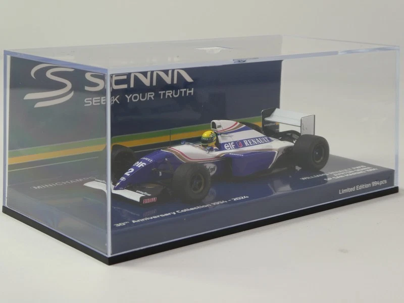 Minichamps Williams Renault FW16 #2 Ayrton Senna San Marino 1994 1/43 540943302 - Immagine 3 di 4