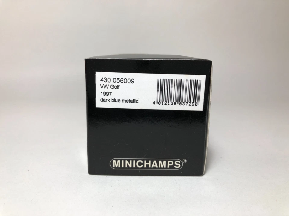 1/43 MINICHAMPS VW Golf 1997 blu scuro metallizzato - Immagine 4 di 4