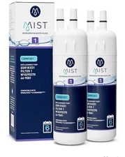 Whirlpool EveryDrop 1 Refrigerator White Water Filter - EDR1RXD1 2 PK