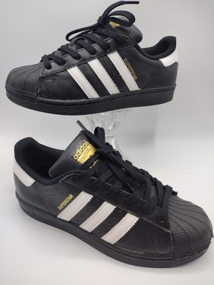Adidas Originals Child's Superstar Foundation Sneaker Shoes Core Black Size 4.5