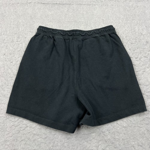 Nike NSW Shorts Womens Small Black French Terry 4" Embroidered Swoosh CJ3754 - Picture 11 of 12
