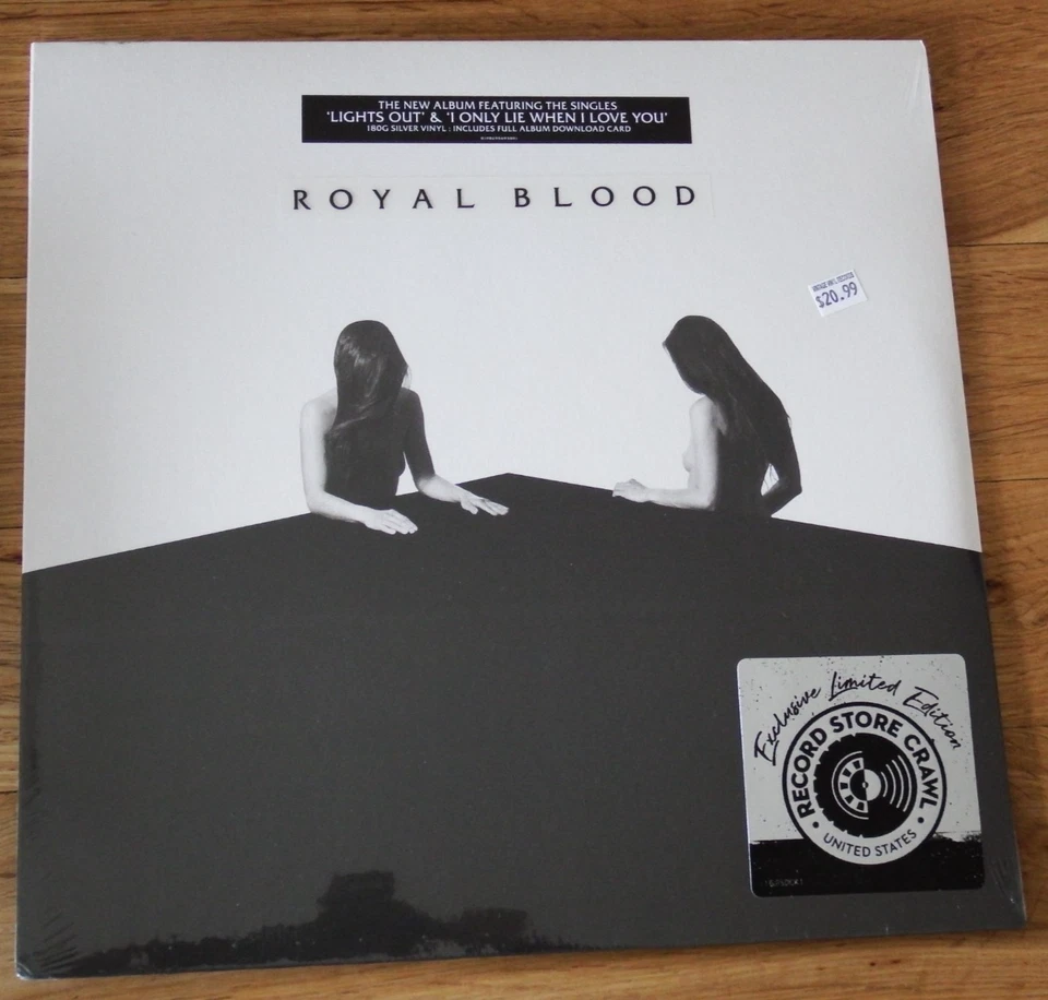 ROYAL BLOOD How Did We Get So Dark? 2017 SILVER 180 gram Vinyl Record LP SEALED - Image 2 of 4