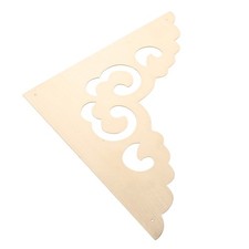 Brass Decorative Corner Pieces Flat Protectors Antique Hardware Guards