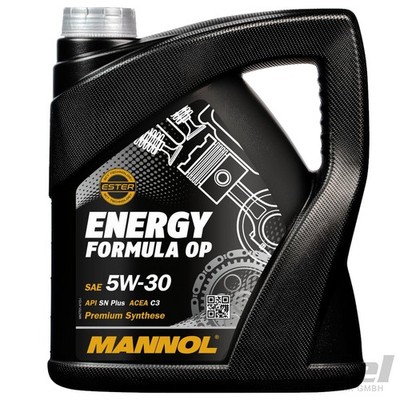 4L MOTORÖL MANNOL ENERGY FORMULA OP 5W30 passend für CHEVROLET SAAB OPEL dexos2