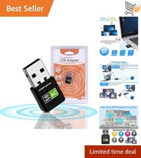 600Mbps USB WiFi Adapter Dual Band Wireless Network Dongle for PC Laptop