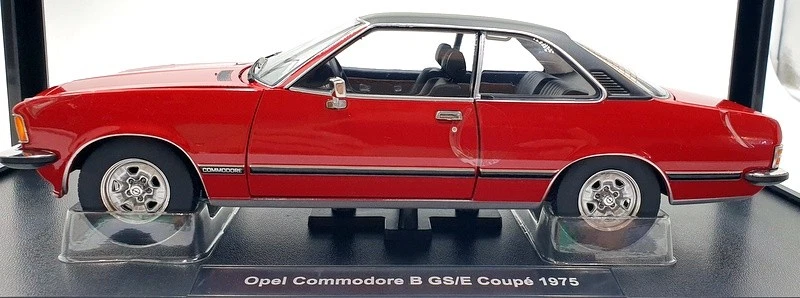 Touring escala 1/18 18048001 - Opel Commodore B GS/E cupé 1975 - rojo Foto 4 de 4