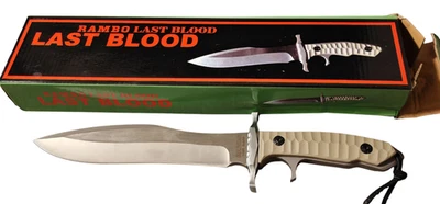 BURNED4LIFE GRAVUR RAMBO V *Heartstopper*Jagdmesser*Angelmesser* Filmmesser*Last Blood*