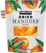 Kirkland Signature Dried Mango, 992g Sweet Chewy Fruit Snack 12.85 per kilo