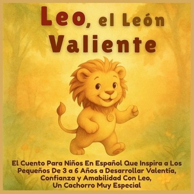 Leo, el Len Valiente: El Cuento Para Ni?os En Espa?ol Que Inspira a Los Peque?os
