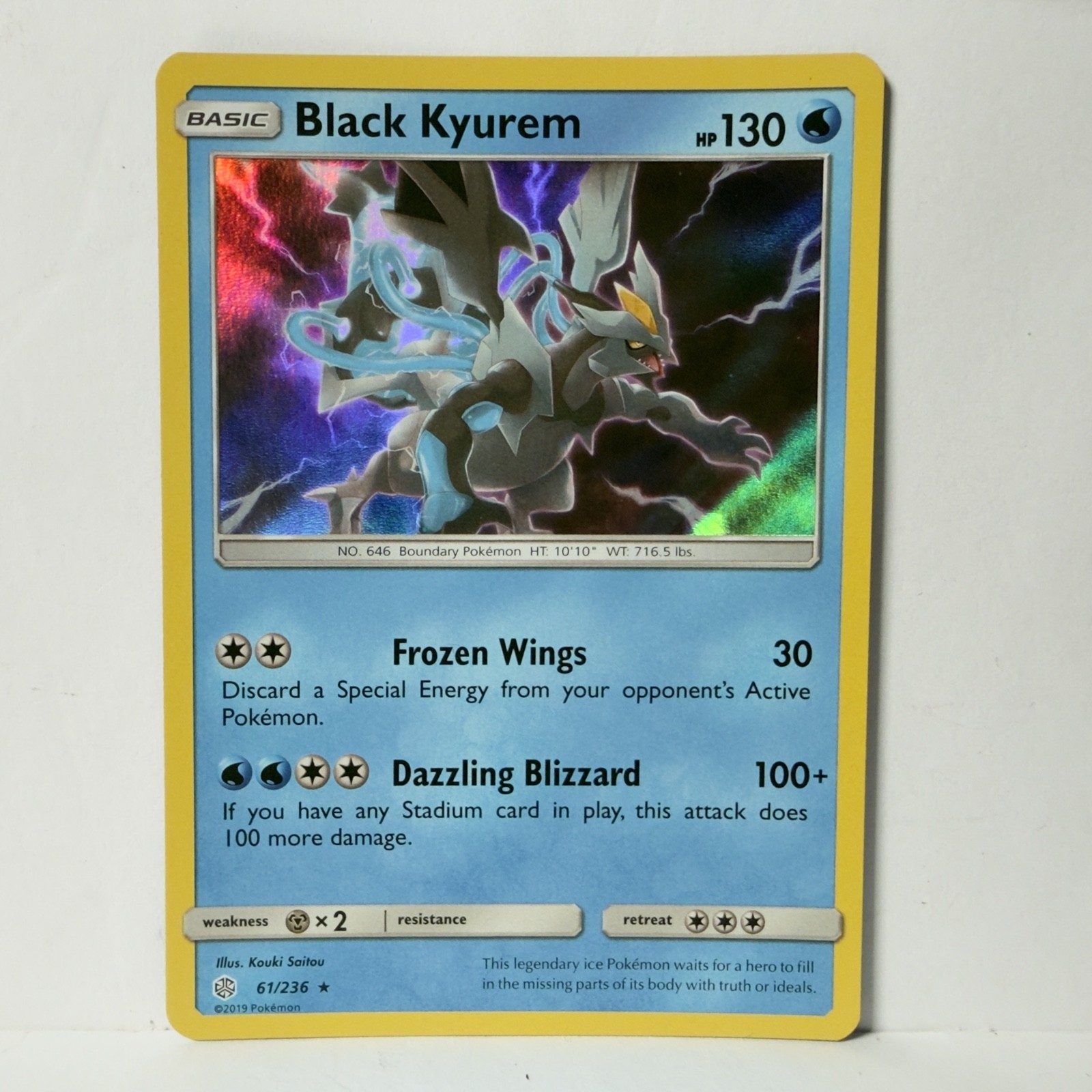 Black Kyurem 61/236 Sm-Cosmic Eclipse Holo