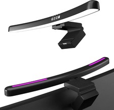 Monitor Light Bar Curved with RGB Backlight Computer Screen Lamp Eye Caring Touc
