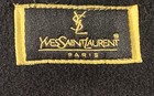 Vintage 90s Yves Saint Laurent Men's Black Wool Cashmere Overcoat Jacket Sz 44 — photo 4