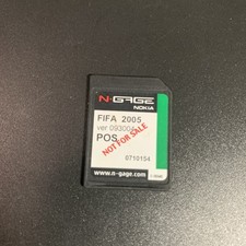 FIFA Soccer 2005 N-Gage, 2005 NFR Not For Resale Green Strip -Store Display