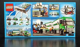 LEGO 2008 CITY CARGO #7733 TRUCK & FORKLIFT SET SEALED