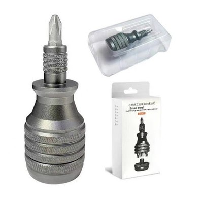 Alloy Handle with 7Bit for Shank Comfortable Mini ScrewDriver Holder
