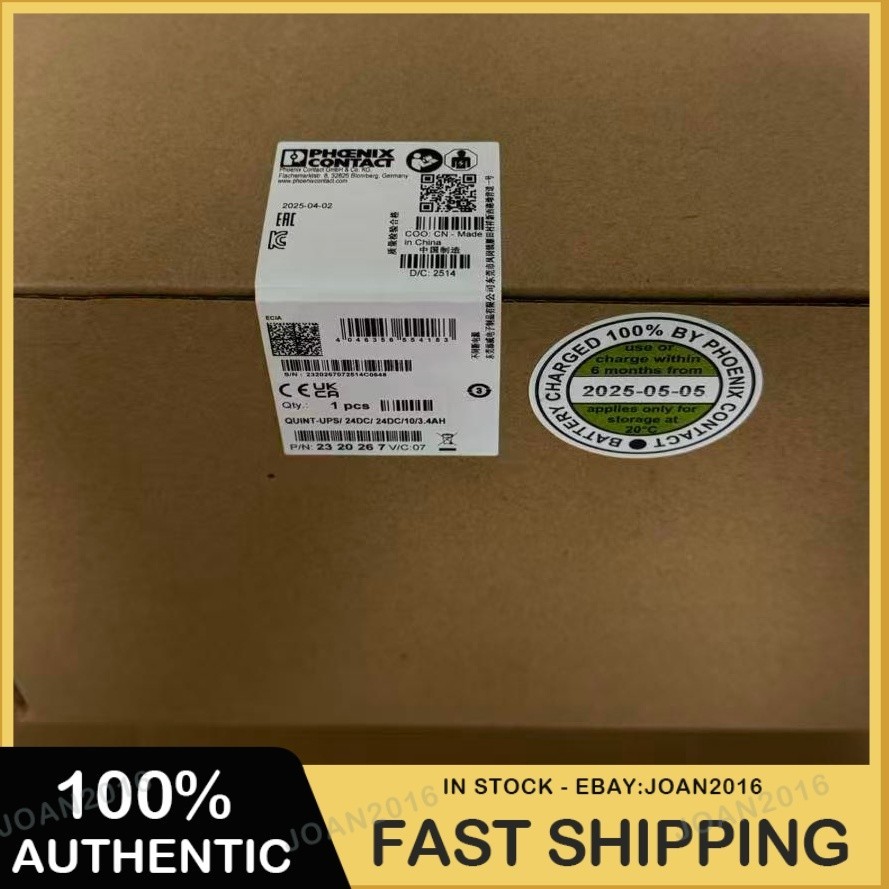 1PCS NEW PHOENIX CONTACT QUINT-UPS/ 24DC/ 24DC/10/3.4AH 2320267 Power module