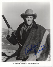 Andrew Prine Signed 8 x 10 Photo / Autographed Actor The Road West