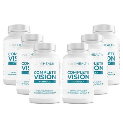 Complete Vision Formula by PureHealth Research - Natural Eye Vitamins with