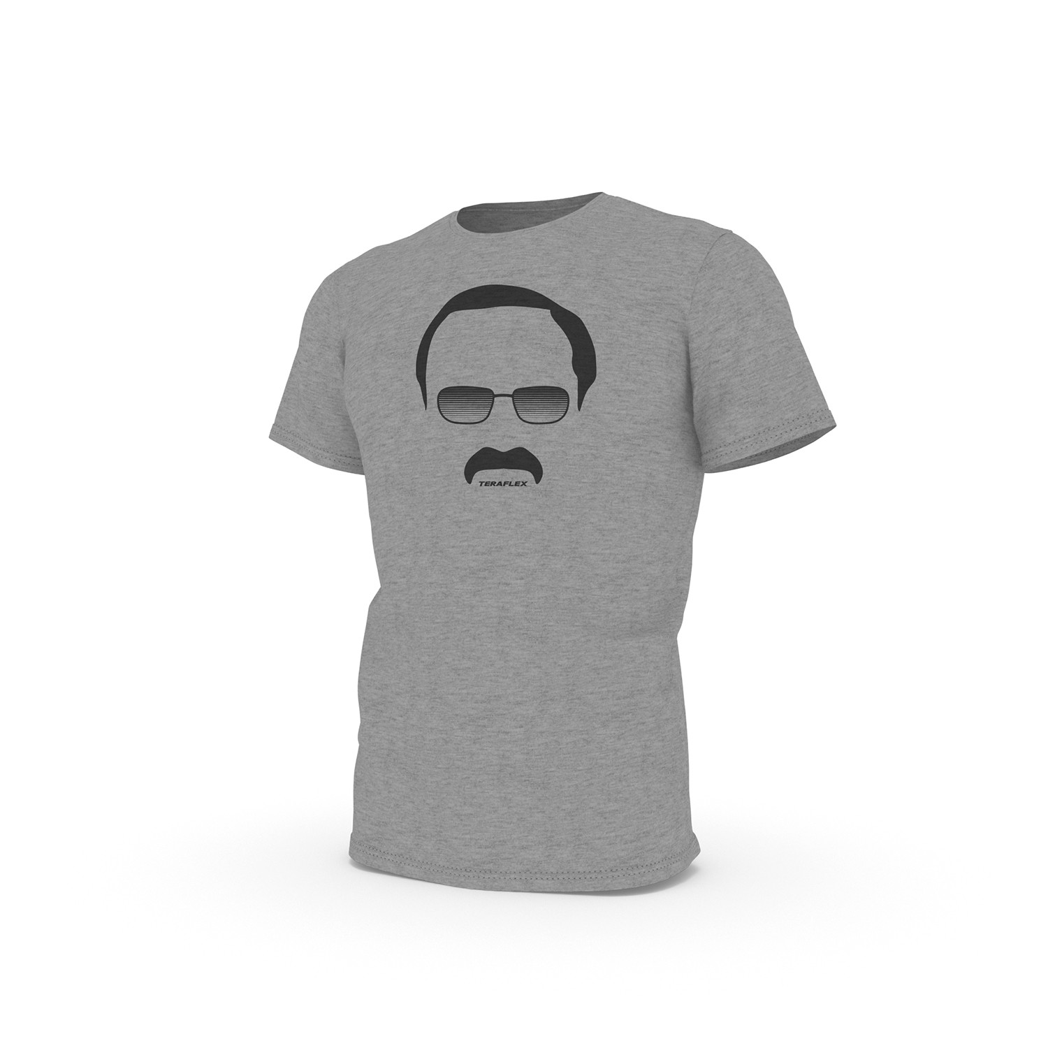 T-shirt TeraFlex The Wood d'une finition haut de gamme en taille 2XL homme