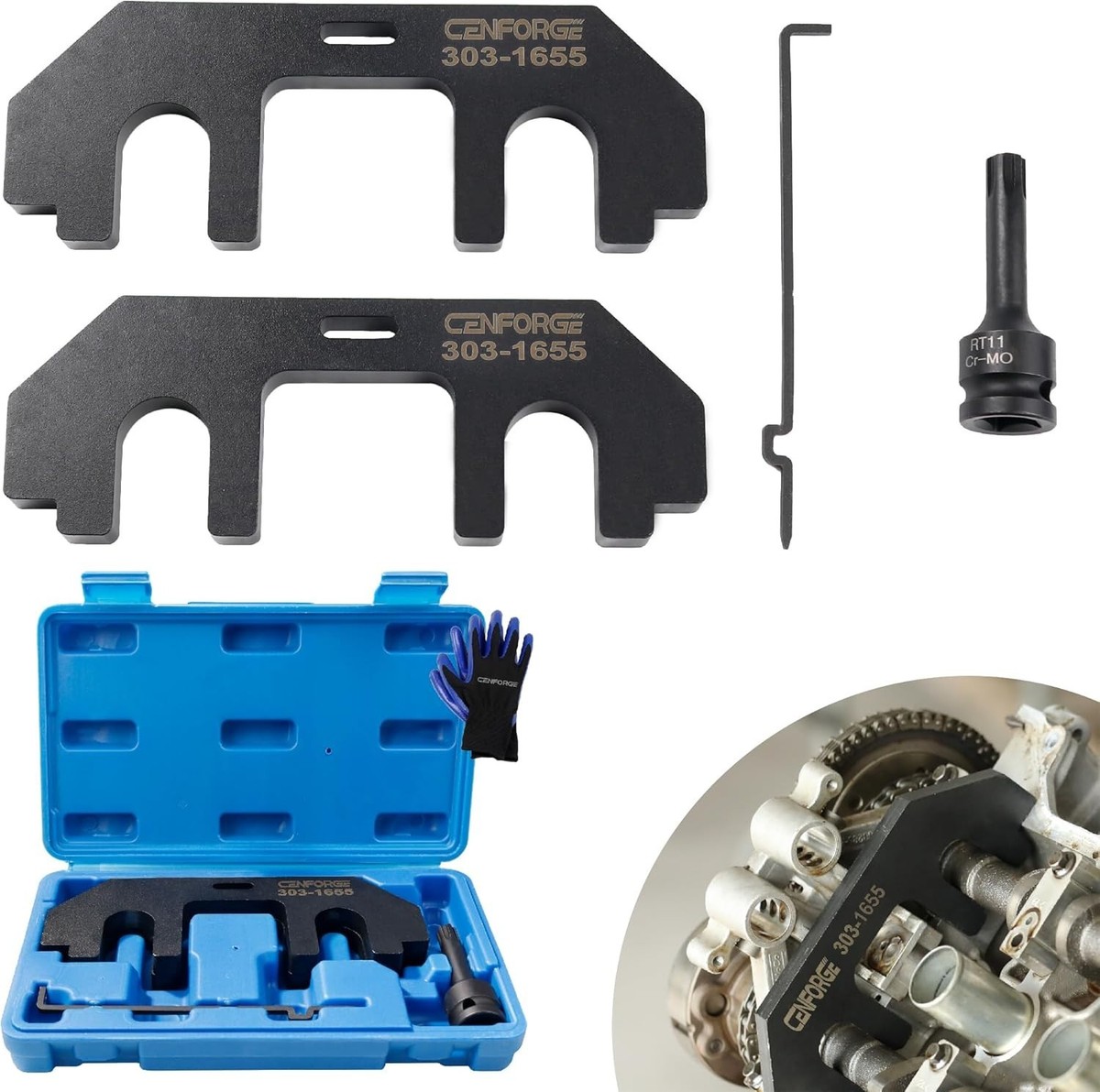 303-1655 Camshaft Holding Tool, 3.5 For Ford 3.5L V6 upgraded