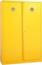 BiGDUG Hazardous Substance Storage Cabinet - Metal COSHH Cupboard, HSE Safety