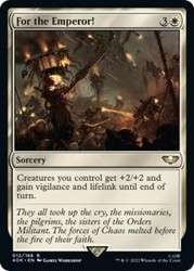 For the Emperor! #12 Universes Beyond: Warhammer 40,000