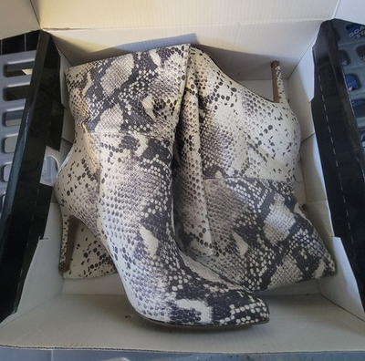 #ad #ad GBG Guess Snake Skin print Boots Mid calf Women Size7 OFFERS ENCOURAGED $29.99