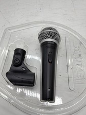 Shure PG58 Vocal Microphone 1/4" Cable Bundle with cable and clip