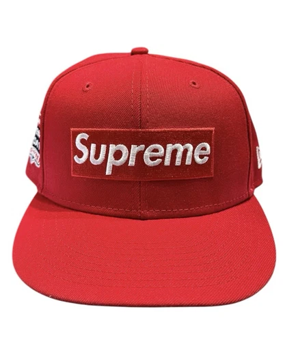Chapeau Supreme No Comp Box Logo Rouge 7,5