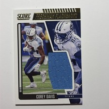 2022 Score Freshman Flashbacks Corey  Davis #Ff14 (MEM)