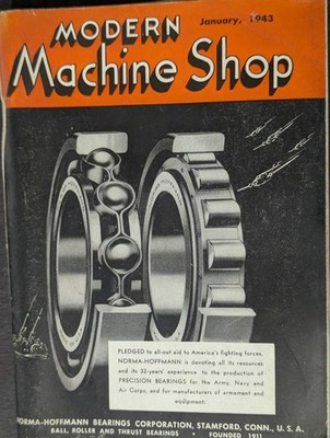 ***VINTAGE JANUARY 1943 MODERN MACHINE SHOP CATALOG***