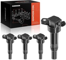 Ignition Coil Pack Set of 4 Compatible with Hyundai Elantra 2011-2016 Tucson