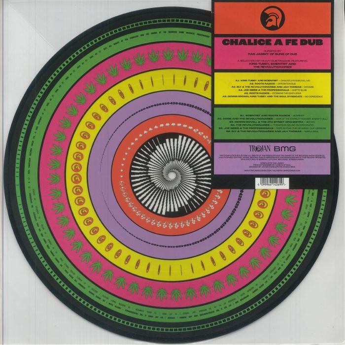 RAS JAMMY/VARIOUS - Chalice A Fe Dub - Vinyl (zoetrope picture disc LP)