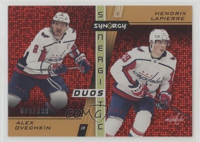 2021 Upper Deck Synergy Red 88/299 Alex Ovechkin Hendrix Lapierre #SD-1 RC 0f5t