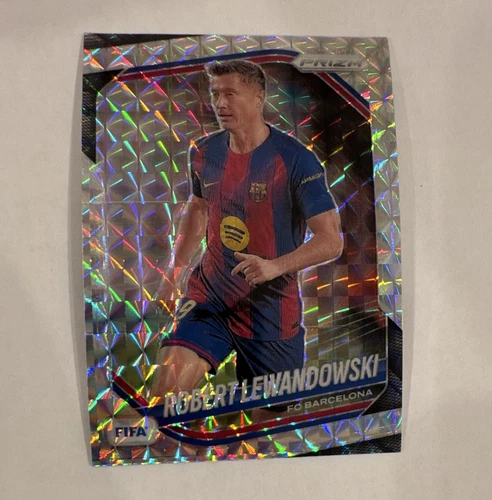 Panini 2025-26 Prizm FIFA Soccer Robert Lewandowski Prizm #249