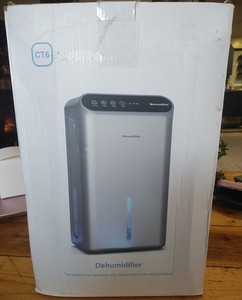 CT6 Dehumidifier 2.5 Liter Absorb 1000ml Daily Black