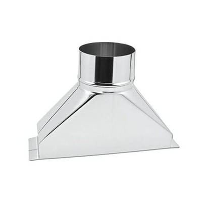 Upgraded Heavy-Duty 4'' x 3-1/4'' x 10'' Rectangular to Round Duct 4IN