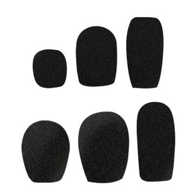Headset Microphone Sponge Covers Microphone Windscreen Microphone Protectors