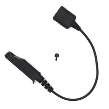 2Pin Walkie Talkie Cable Adapter K Head Plug For Baofeng BF-9700 A-58 UV-XR