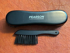 PEARSON Pool Table Brushes. Large Main Brush and a Rail Brush.