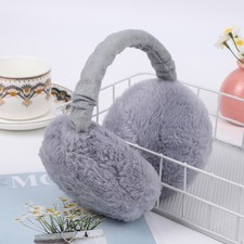 Ear Muffs for Winter Women Foldable Fluffy Cute Earmuffs Cold Weather Cream
