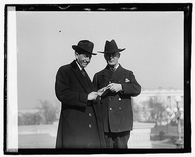 Photo:Harry New Will S Hayes 1920s Men in Hats Outdoor Portrait