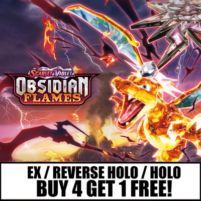 Pokemon Obsidian Flames: Pick Your Card - EX/Reverse Holo/Holo Near Mint TCG