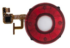 Clear Red Clickwheel for iPod Video Classic 5th 5.5 Gen Scroll Wheel Transparent