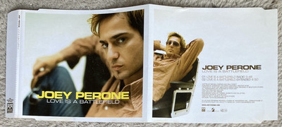 Joey Perone - Love is a Battlefield /  2 Track PR-CD