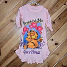 70s Garfield Nightgown Girls Size 5
