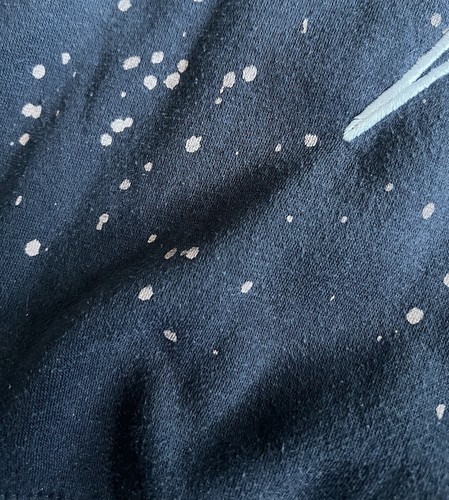 Vintage Havana Girls Splatter Paint Lightning Bolt Embroidered Sweatshirt L(14) - Picture 3 of 5