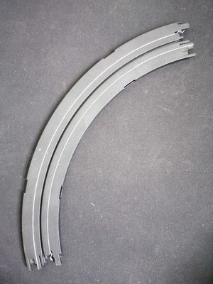 Echo Track SLOT CAR SPUR EINSPURIGE KURVE - wie Aurora & TCR - Scalextric