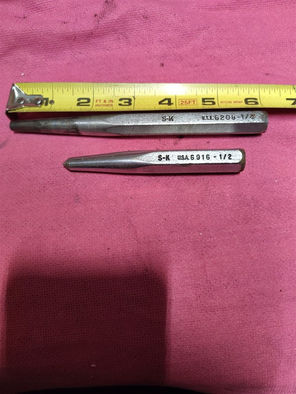 2 S-K Punches Used USA Made