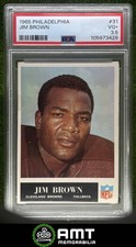 Jim Brown PSA 3.5 1965 Philadelphia Cleveland Browns #31 3428